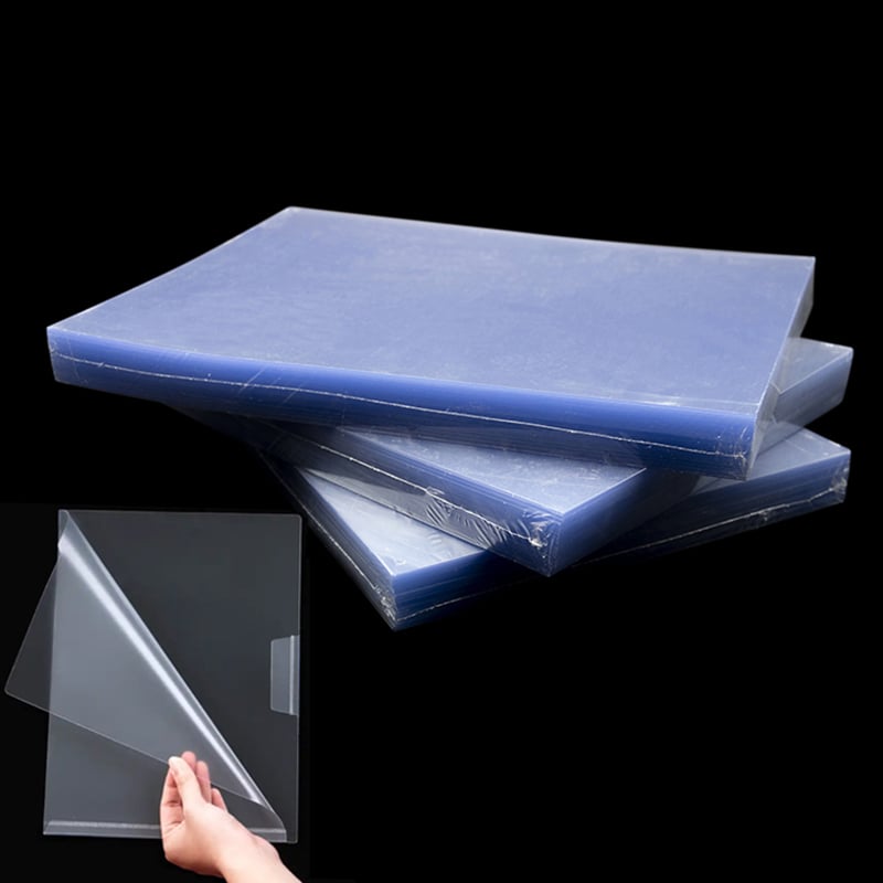 A4 A3 Clear Plastic Pvc Binding Cover Sheet for Office and School Supplies