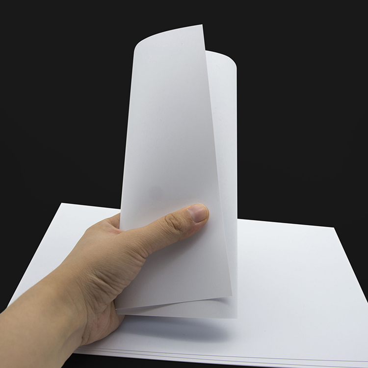 0.07-6mm Printable White Pvc Sheet for Blank card and ID Member Card 