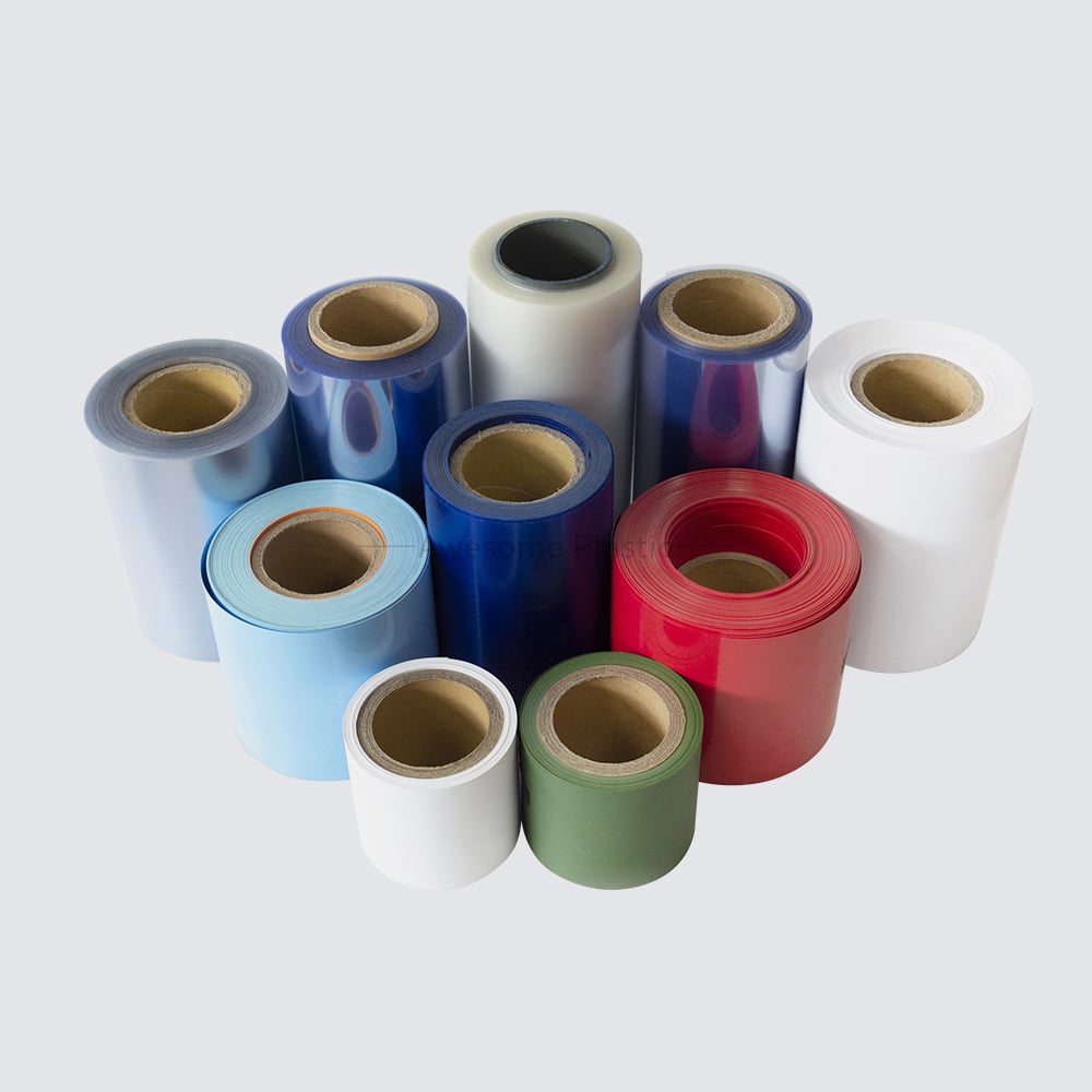 Hot Sale 100% New Material UV Resistant Rigid Plastic Color PVC Film Roll