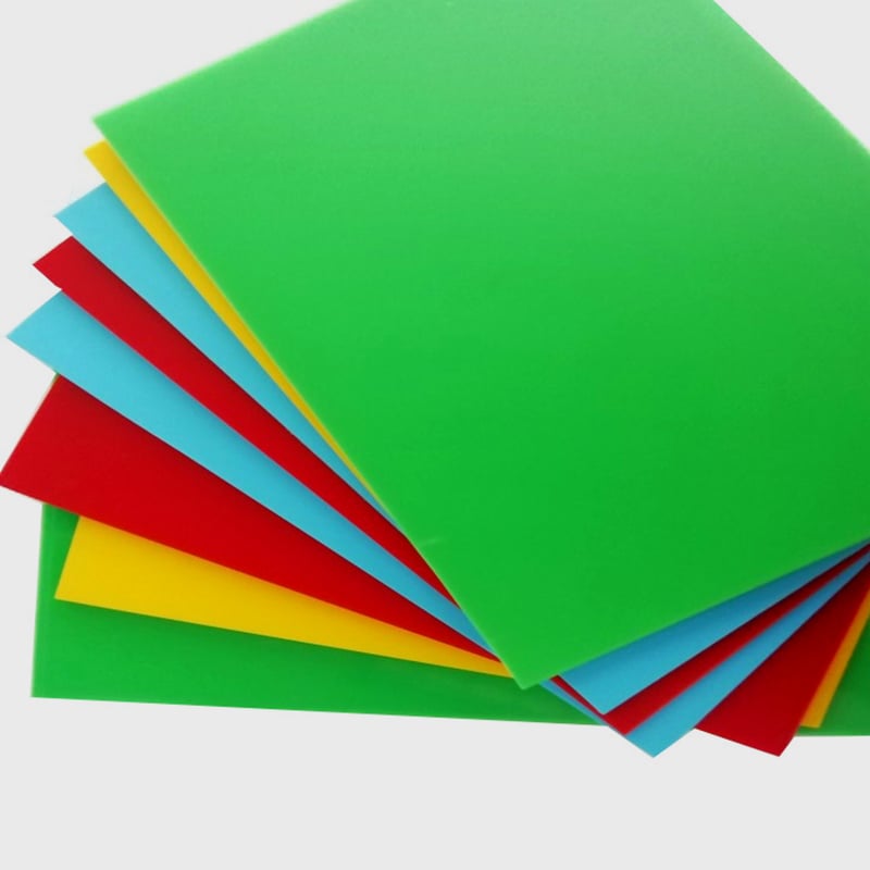 Eco-friendly Colored Plastic Polypropylene PP Sheet for Stationary File and Folder Making