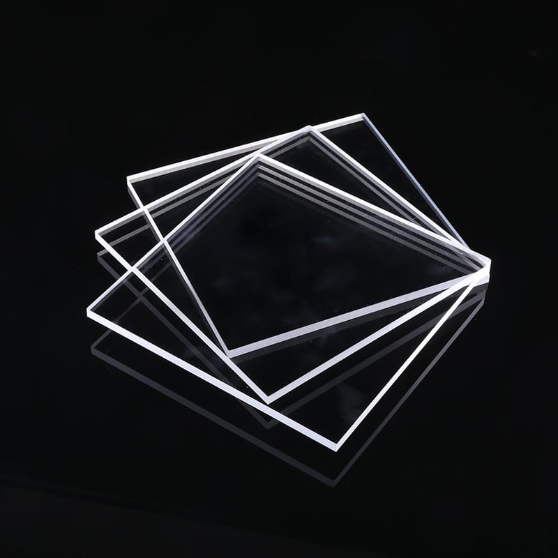 100% Virgin 1-20mm Clear Cast Acrylic  Panel Sheet  for Displays Signs Furniture and Decoration