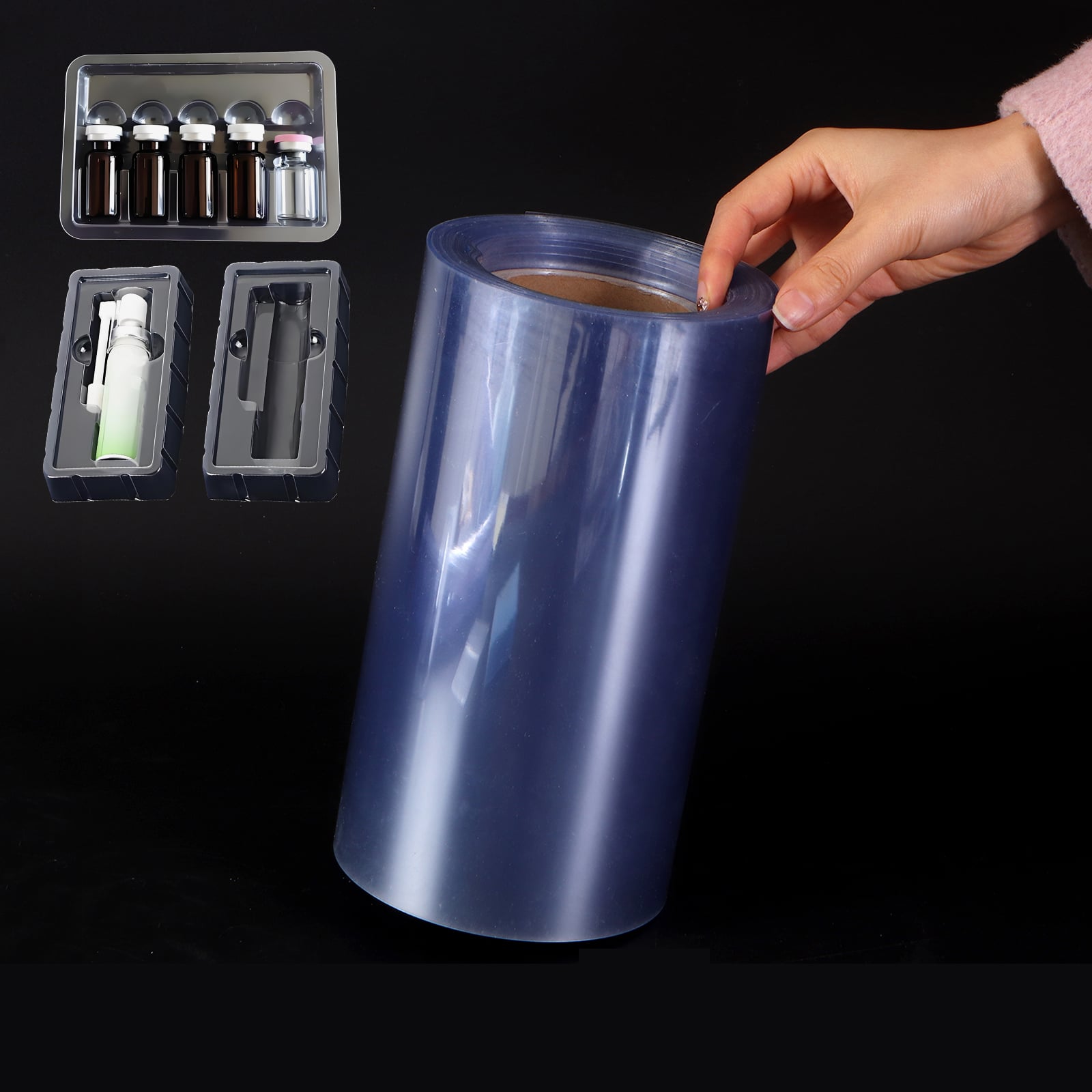 High Transparency 0.25mm-0.40mm PVC Rigid Roll for Pharma Blister Thermoforming