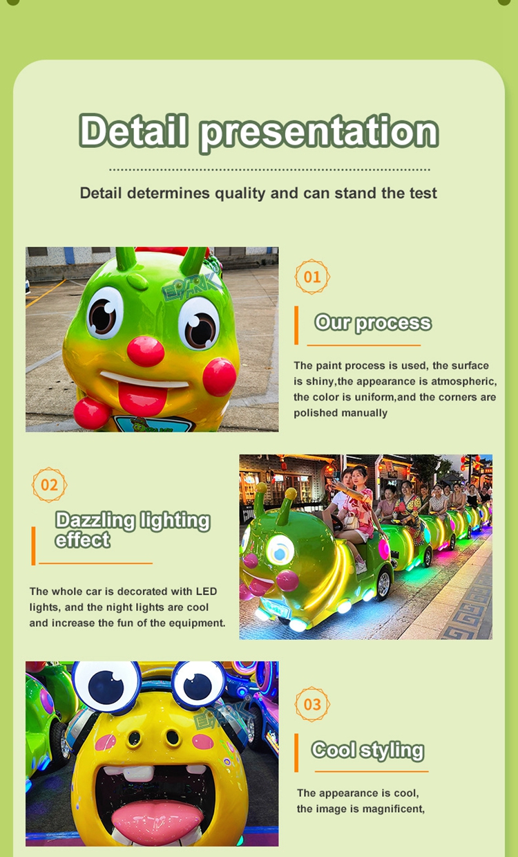 Mini Carnival Rides Portable Amusement Kids Carnival Rides Kids Train Ride manufacture