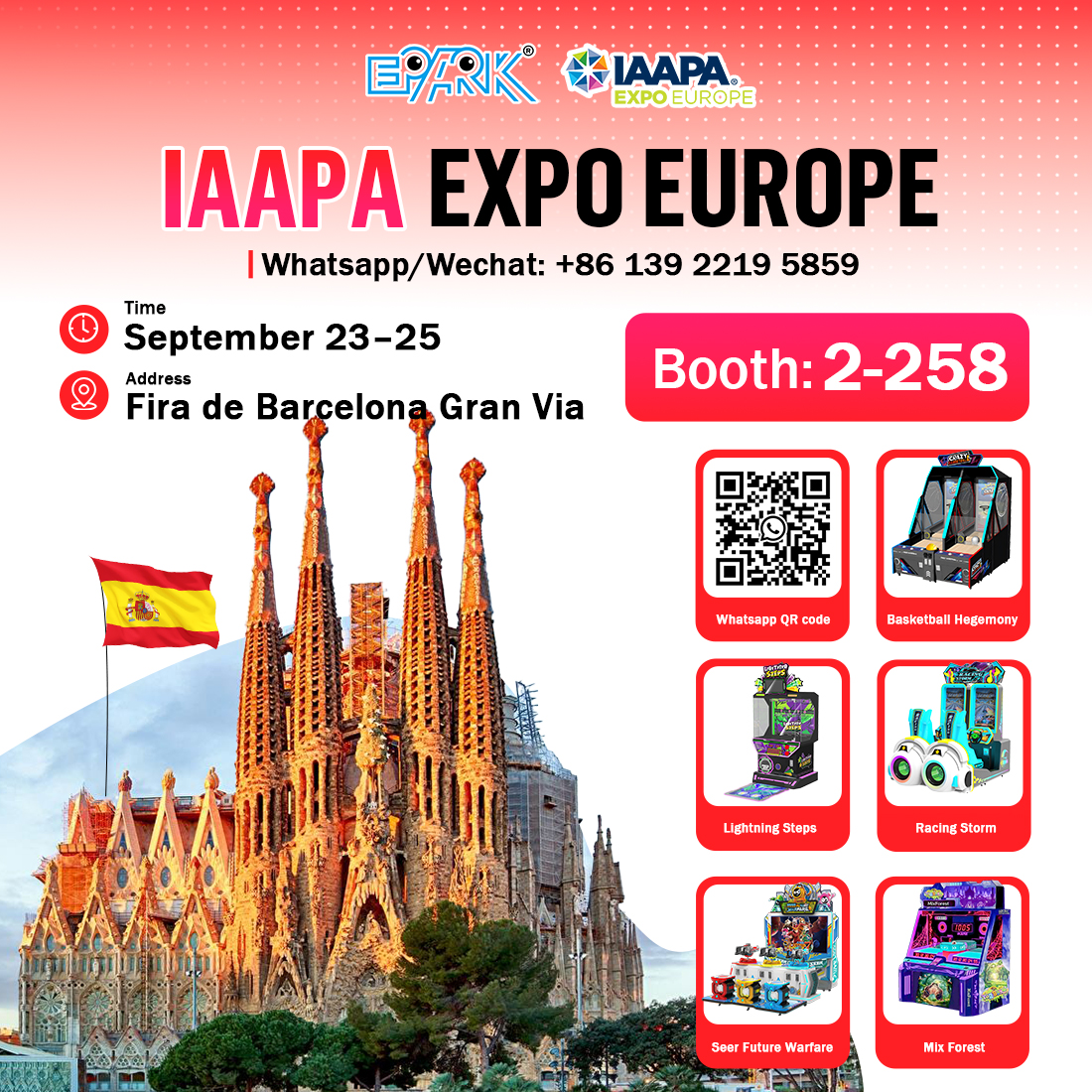 اكتشف EPARK في معرض IAAPA Expo أوروبا 2025