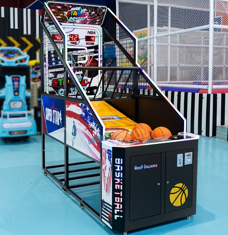Indoor Game Equipment Arcade Basketball Machine Commercial Arcade Basketball Game Machine supplier