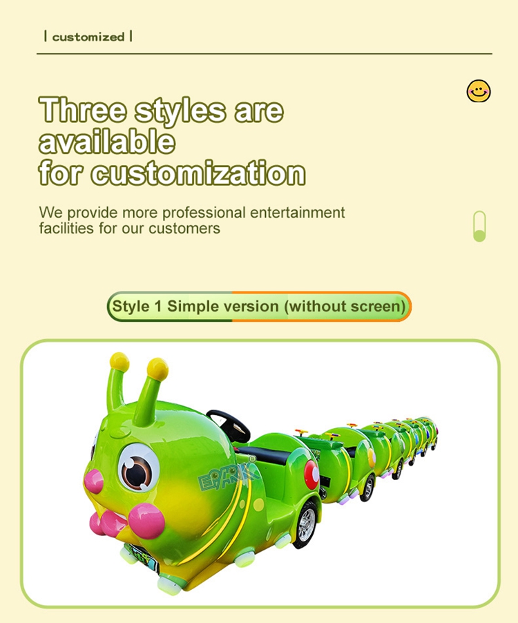 Mini Carnival Rides Portable Amusement Kids Carnival Rides Kids Train Ride manufacture