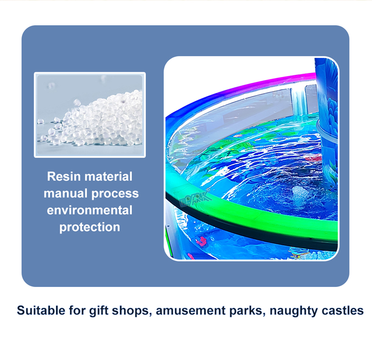 FiberGlass Equipment Kids fishing Pond Pool For Children Amusement details