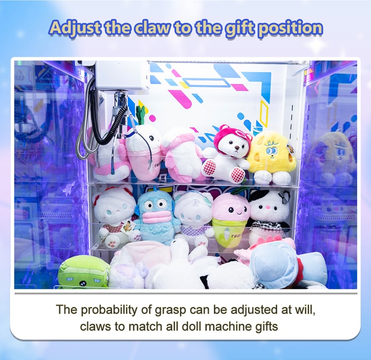 Coin Operated Game Claw Crane Vending Machines For Sale Toy Crane Machine details