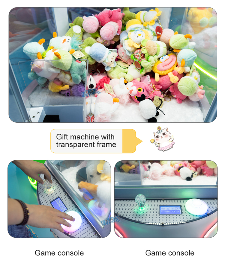 Factory Wholesale Coin Operated Candy Arcade Game Cheap Mini Claw Machines Small Toy Catcher Claw Crane Machine supplier