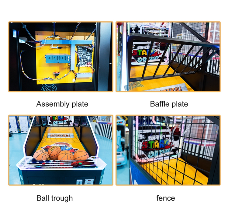 Indoor Game Equipment Arcade Basketball Machine Commercial Arcade Basketball Game Machine supplier