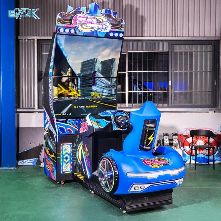 Coin Operated Racing Arcade Machine Driving Game