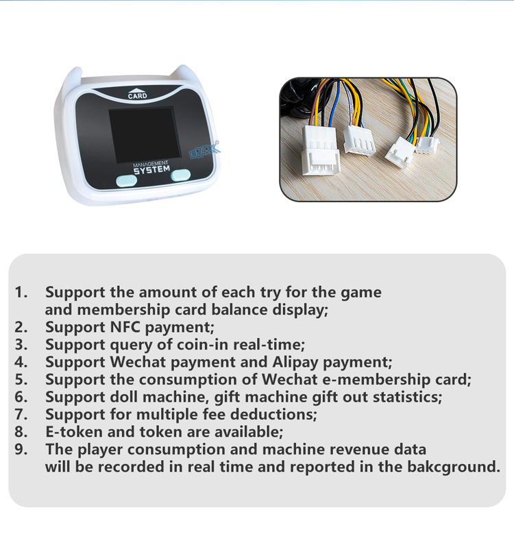 Smart Card Management System Cheap Arcade Game Machine Secure Contactless Smart Card System supplier