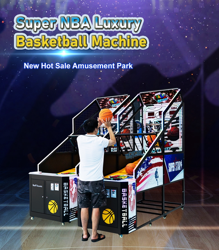 Indoor Game Equipment Arcade Basketball Machine Commercial Arcade Basketball Game Machine details