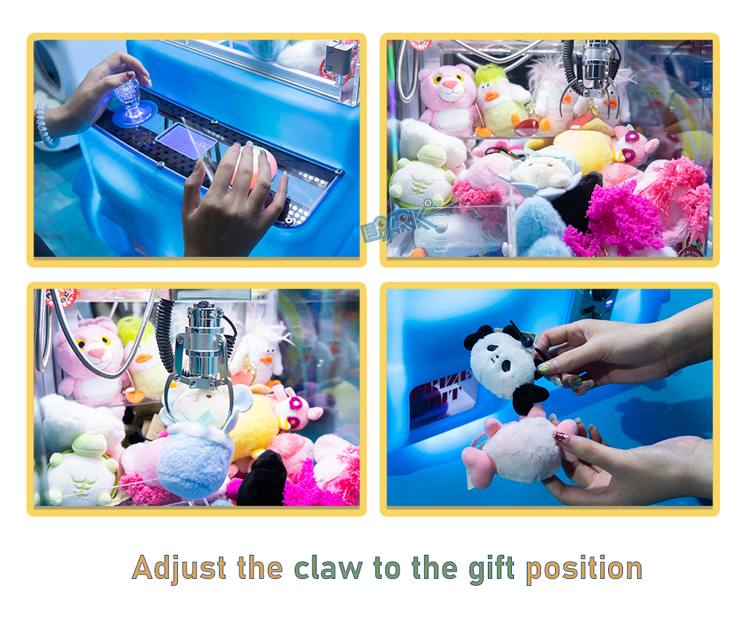 Amusement Cheap Claw Machine Coin Operated Game Claw Crane Machine Mini Claw Machine Toy For Kids factory