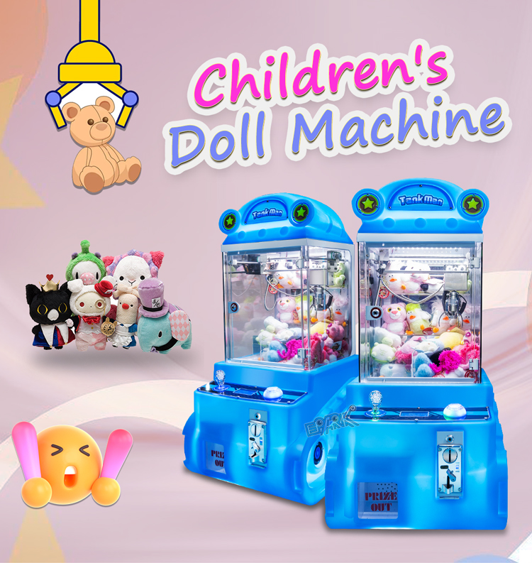 Amusement Cheap Claw Machine Coin Operated Game Claw Crane Machine Mini Claw Machine Toy For Kids manufacture