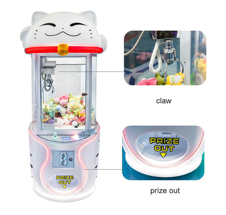 Factory Wholesale Coin Operated Candy Arcade Game Cheap Mini Claw Machines Small Toy Catcher Claw Crane Machine manufacture