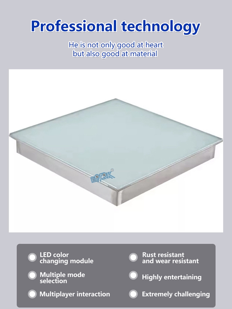 Interactive Gaming Led Floor 30x30 Dancing Floor Active Super Grid Games details