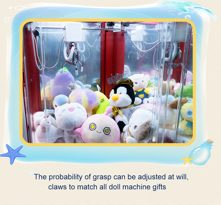 6 Players Claw Machine Toy Vending Machine For Sale details