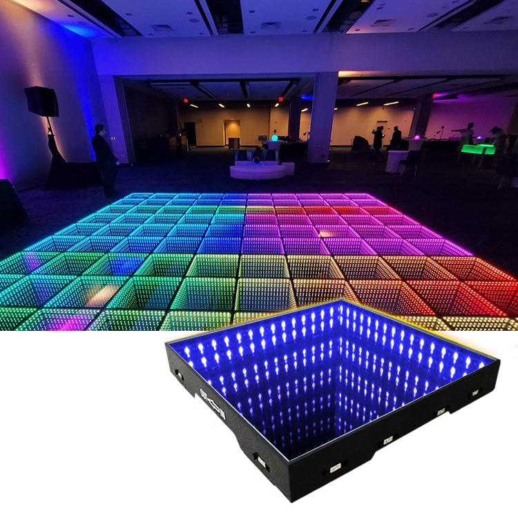 Interactive Gaming Led Floor 30x30 Dancing Floor Active Super Grid Games factory