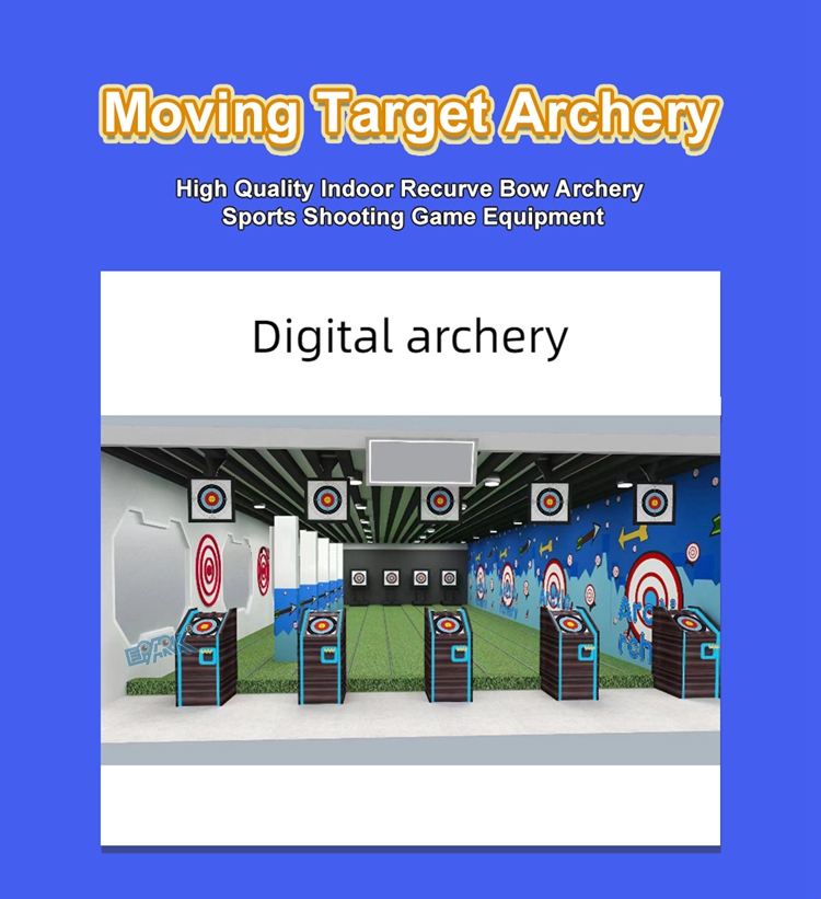 Intelligent Simulation Indoor Moving Target Archery Equipment Infrared Interactive Competition Project supplier