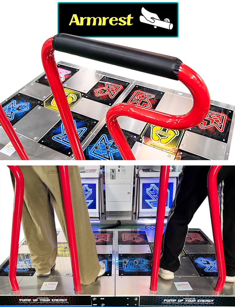 Arcade Indoor Game Dance Battle Pump It Up Dance Machine Dance Game Machine For Sale details