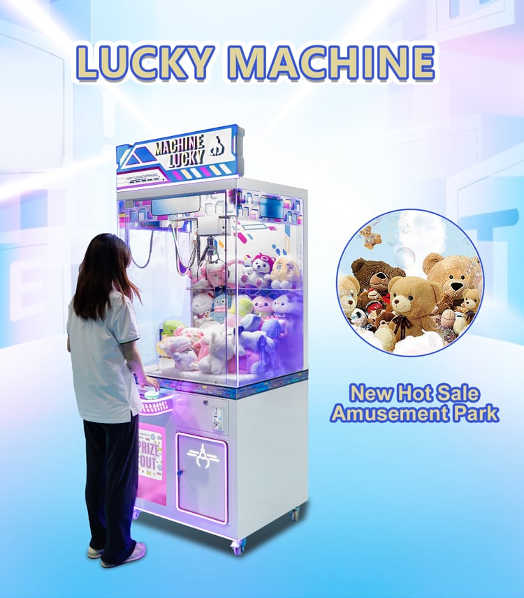 Coin Operated Game Claw Crane Vending Machines For Sale Toy Crane Machine supplier