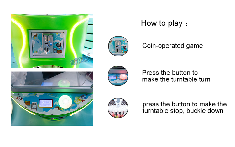 Indoor Amusement High Popular Claw Machines Arcade Coin Operated Games Clip Game Machine supplier