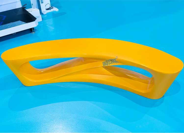Modern Fiberglass Leisure Waiting Chair Wait Seat Bench Lounge Chair For Pubic Area manufacture