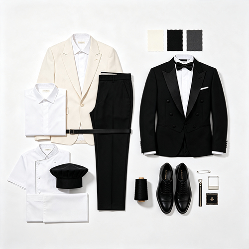 Führender Hersteller von Hoteluniformen für maßgeschneiderte Bekleidung