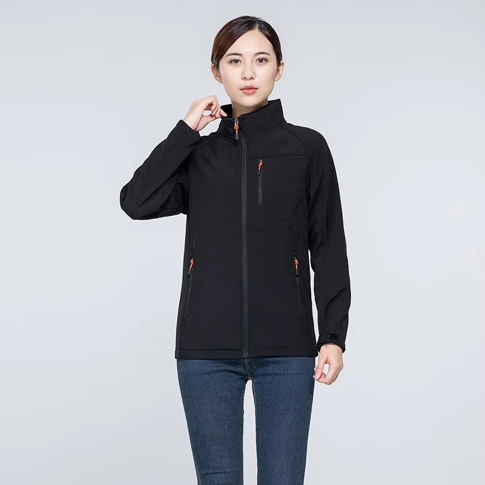 men waterproof soft shell jacket water resistant windbreaker jacket windproof outdoor hunting jackets-3