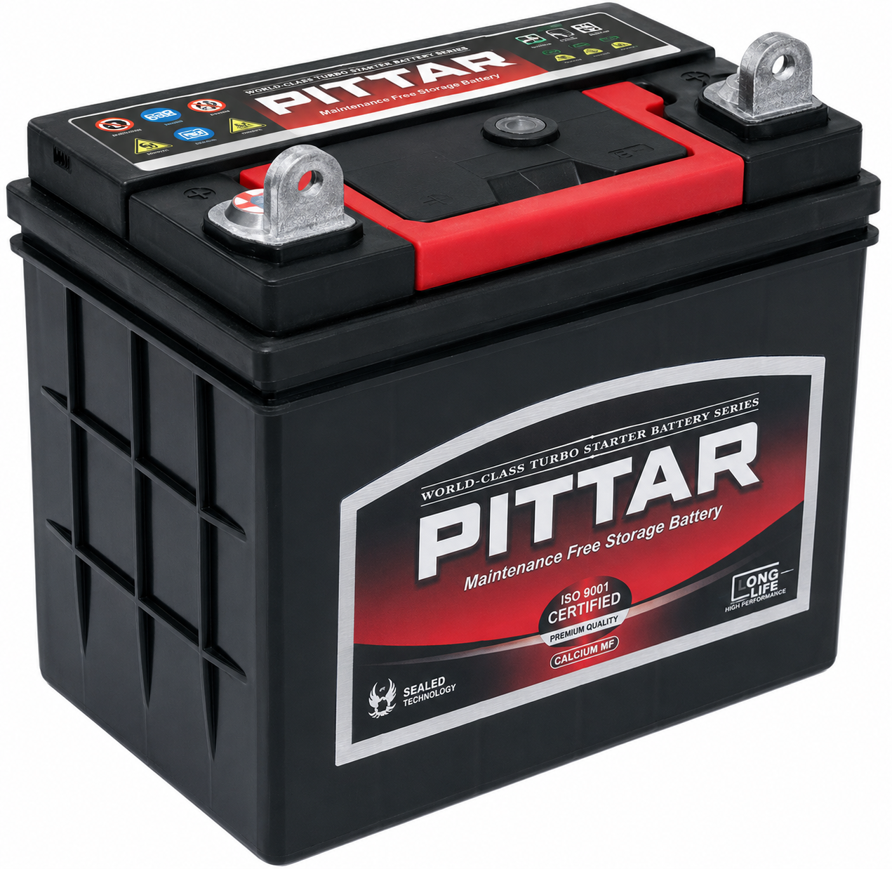 12V Sealed Maintenance Free (SMF) Car Battery – High CCA, Lead Calcium Alloy, Long Life for Automotive Starting, Lighting & Ignition (SLI)