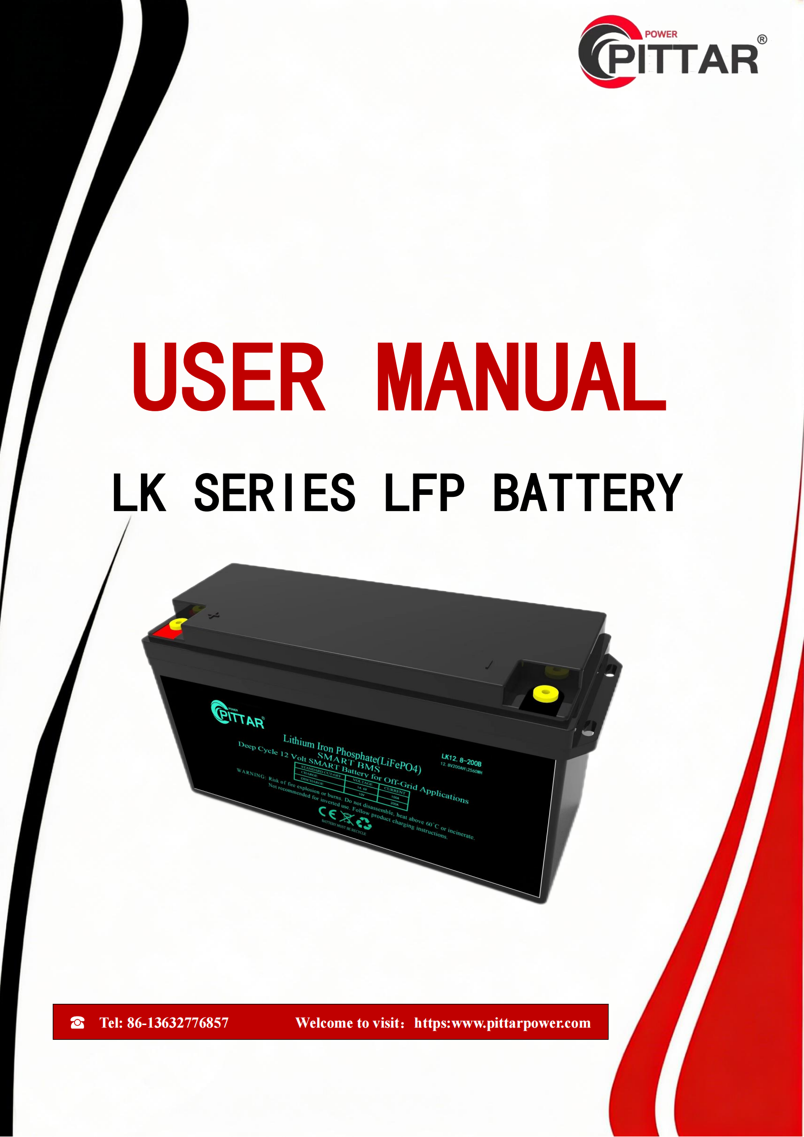 PITTAR-SLA replacement lithium battery