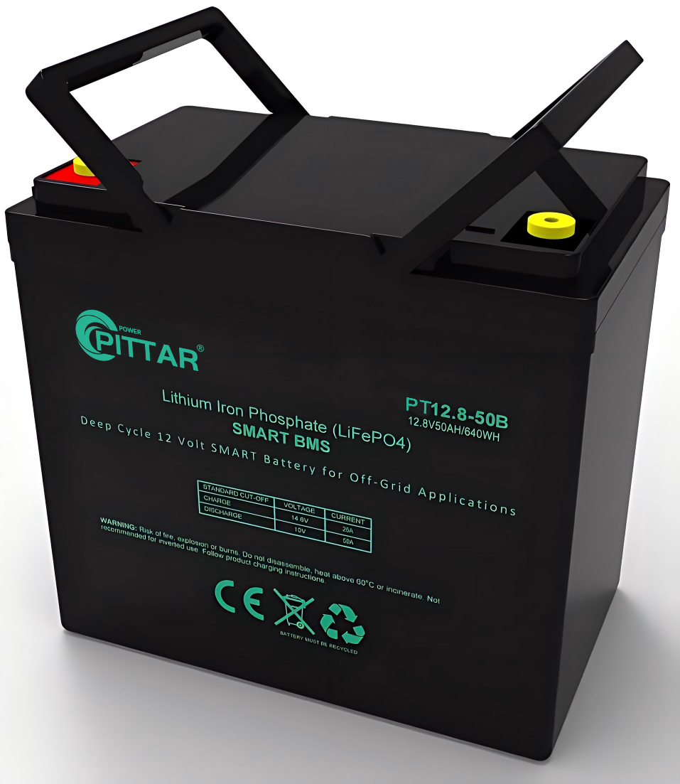 12.8V 50Ah LiFePO4 Battery LK12.8-50 SLA Replacement Lithium Battery