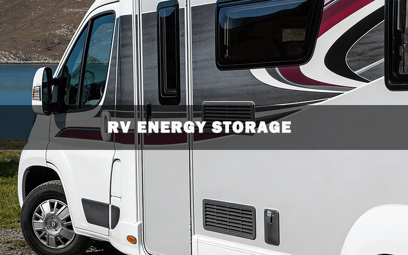 Used for energy storage in RV