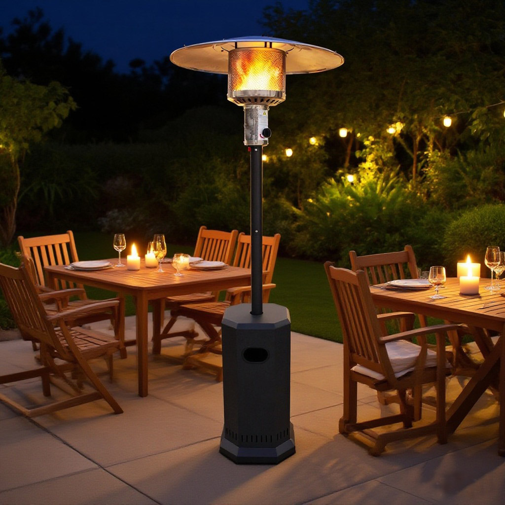 Octagon Stand Patio Heater -New Promotion  manufacture