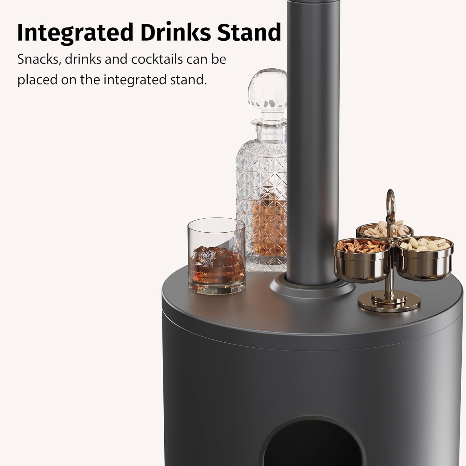 Portavasos integrado