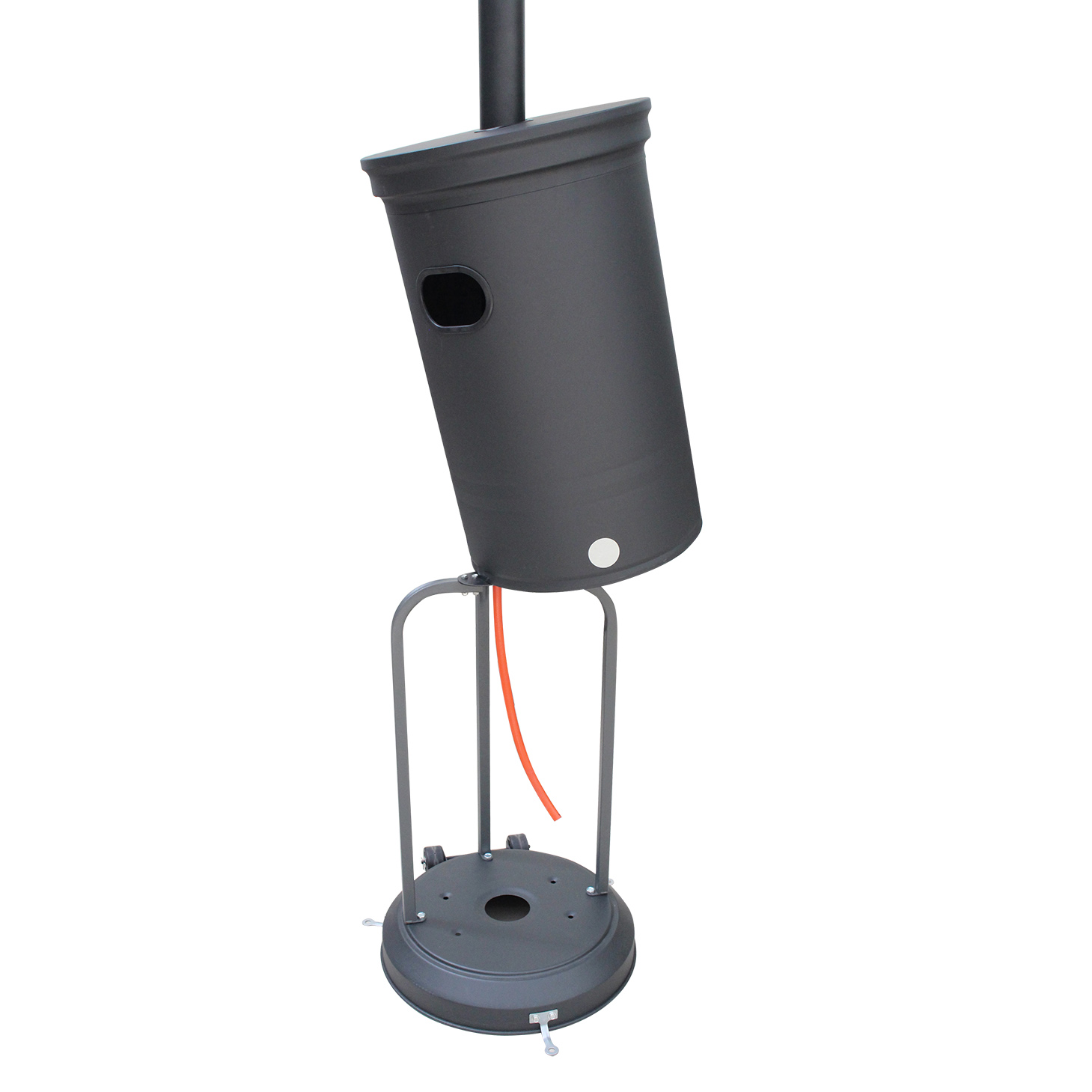 Vivienda del tanque elevable para facilitar el cambio de botella de gas
