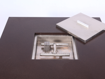 tablero de gran tamaño de 30 pulgadas y tapa de quemador de acero inoxidable