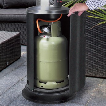 Diseño nuevo para facilitar el reemplazo del tanque de gas