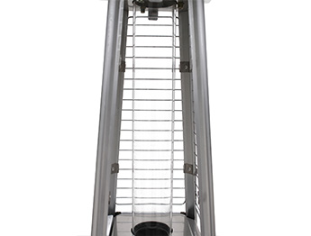 Tubo de vidro de quartzo transparente, com dispositivo de desligamento automático, interruptor anti-inclinação e ODS