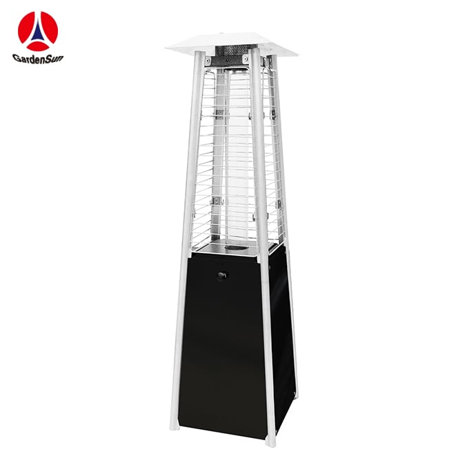 Calefactor Portátil de Mesa en Forma de Pirámide que Usa Tanque de 1 lb