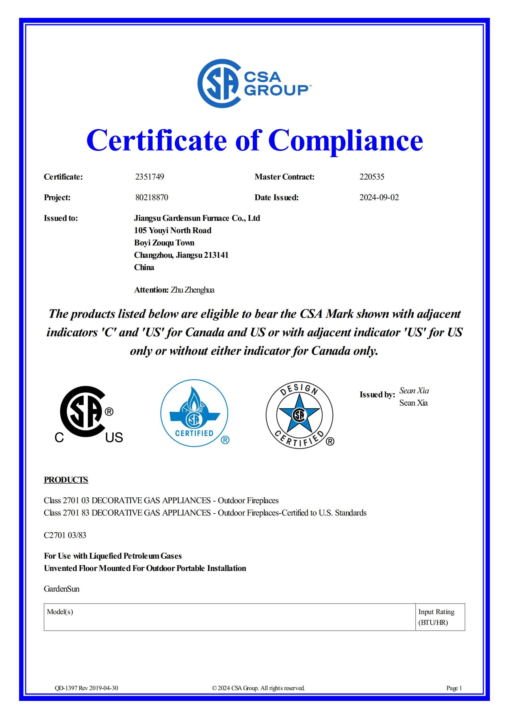 certificado