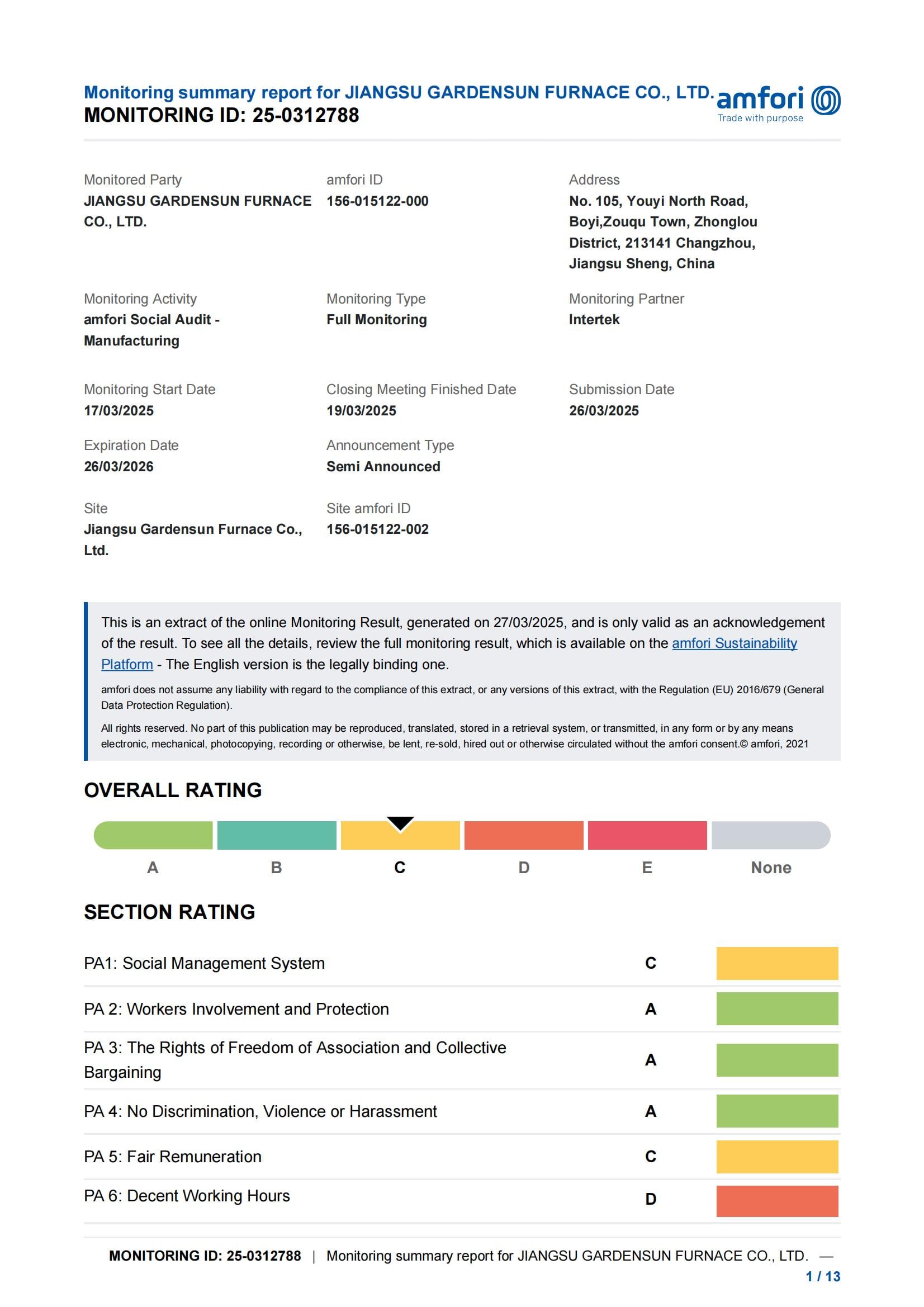 certificado