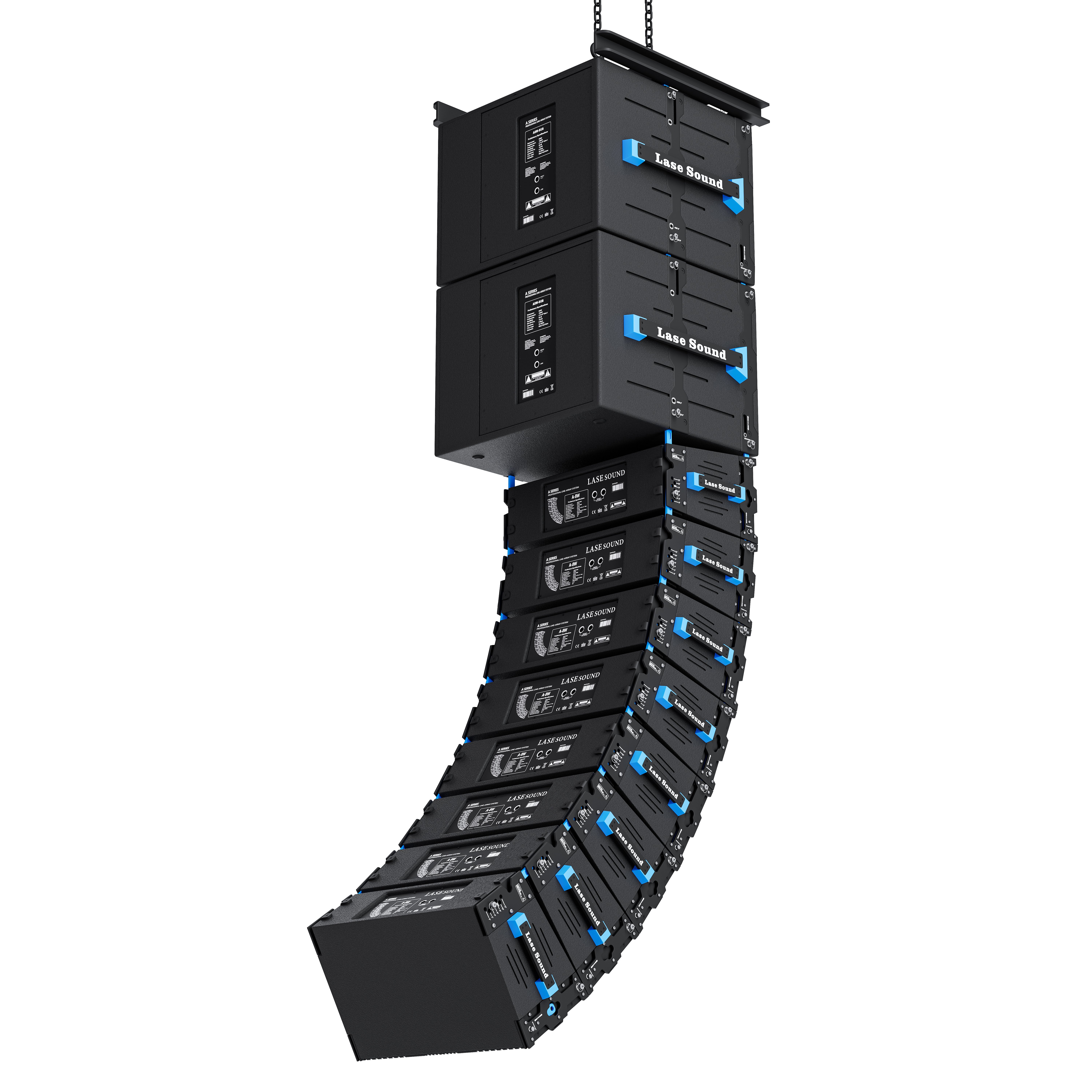 Dual 8inch Active Line Array Power Amplifier System 