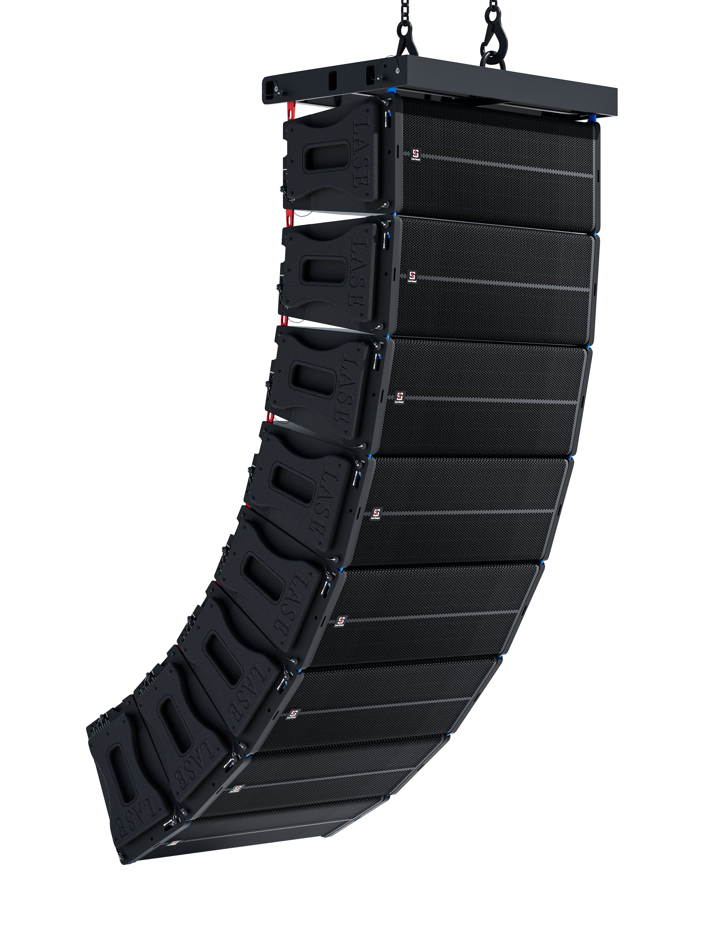 Double 10 Line Array Powered Professional Speaker Active Audio Amplifier System