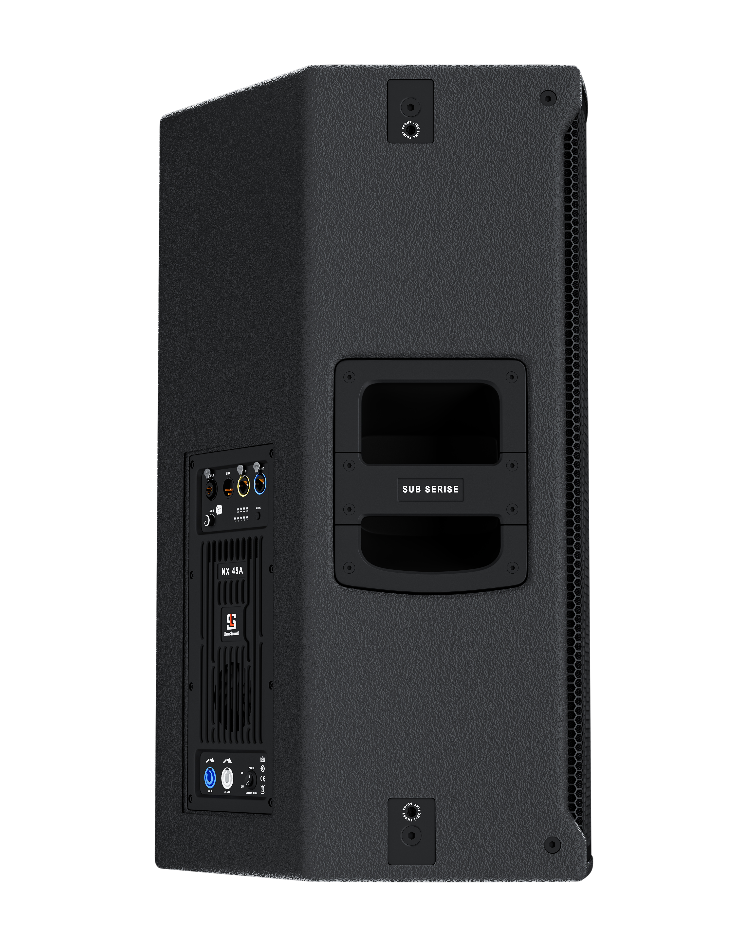 LANX45-A 1000W Neodymium Power Full-Range Professional Audio System Subwoofer Speaker Passive Active Indoor and Outdoor Audio Event