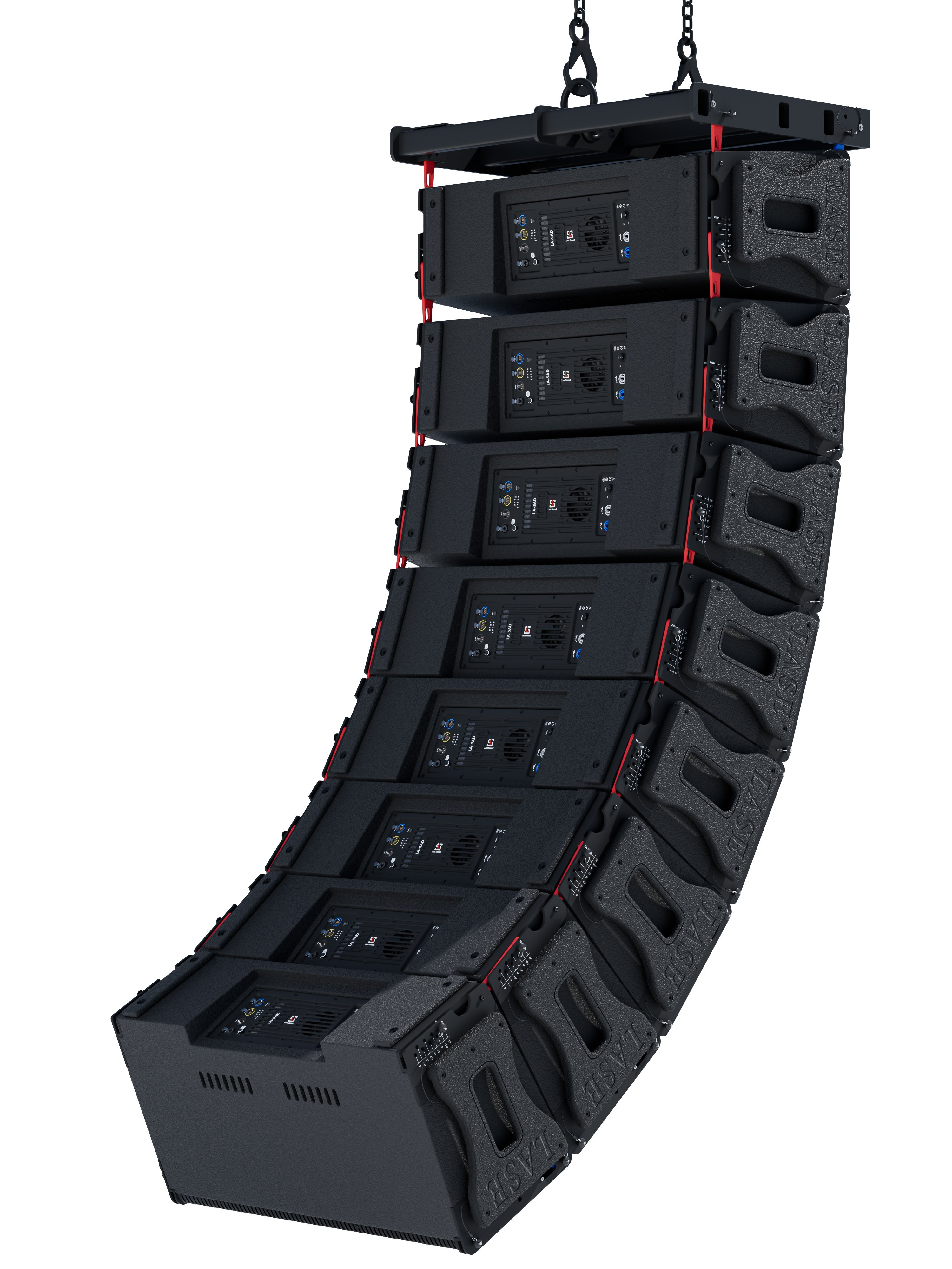 Double 10 Line Array Powered Professional Speaker Active Audio Amplifier System