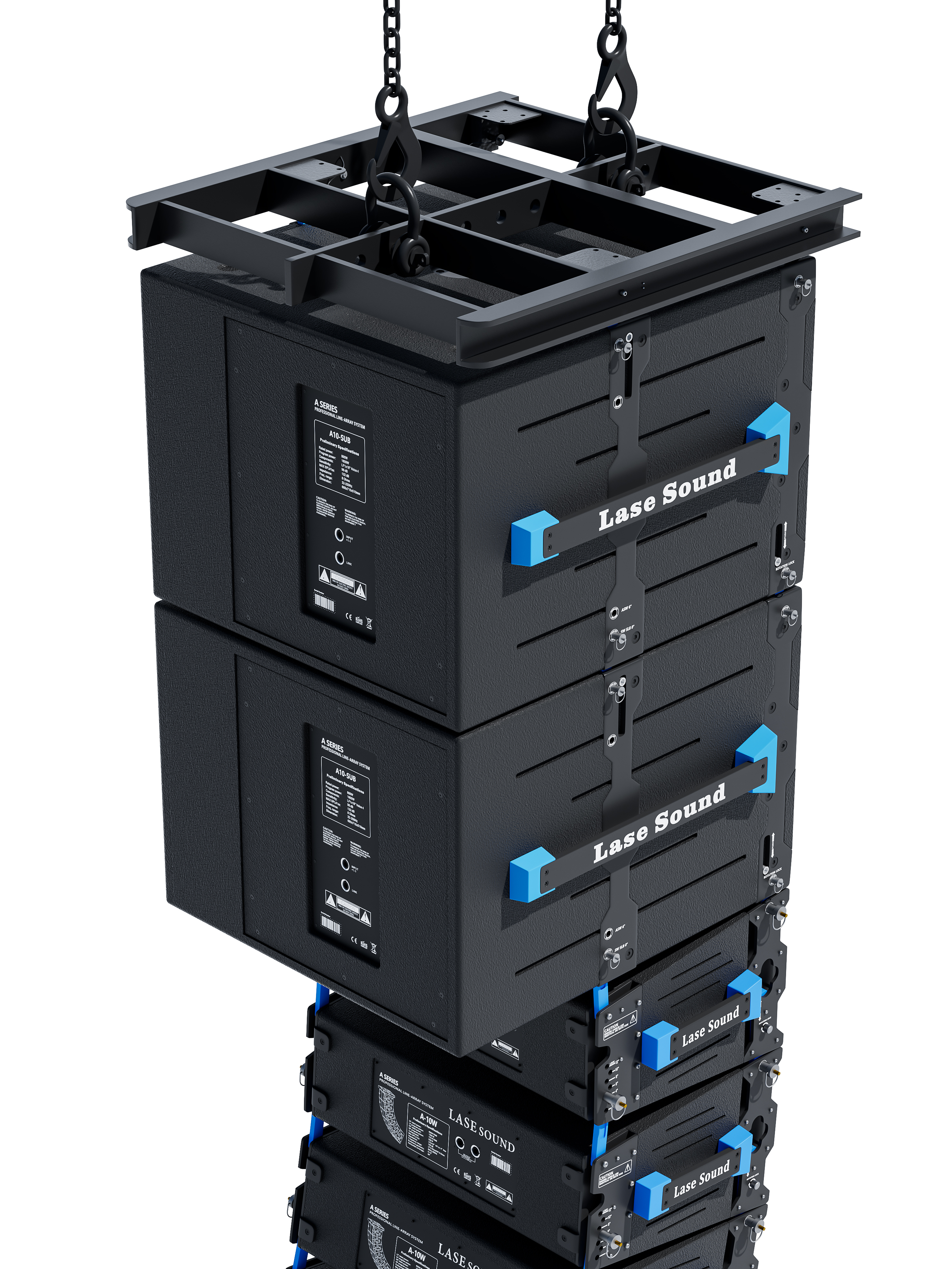 A-10S Posamezen 18-palični subwoofer in popolna kombinacija A-10W