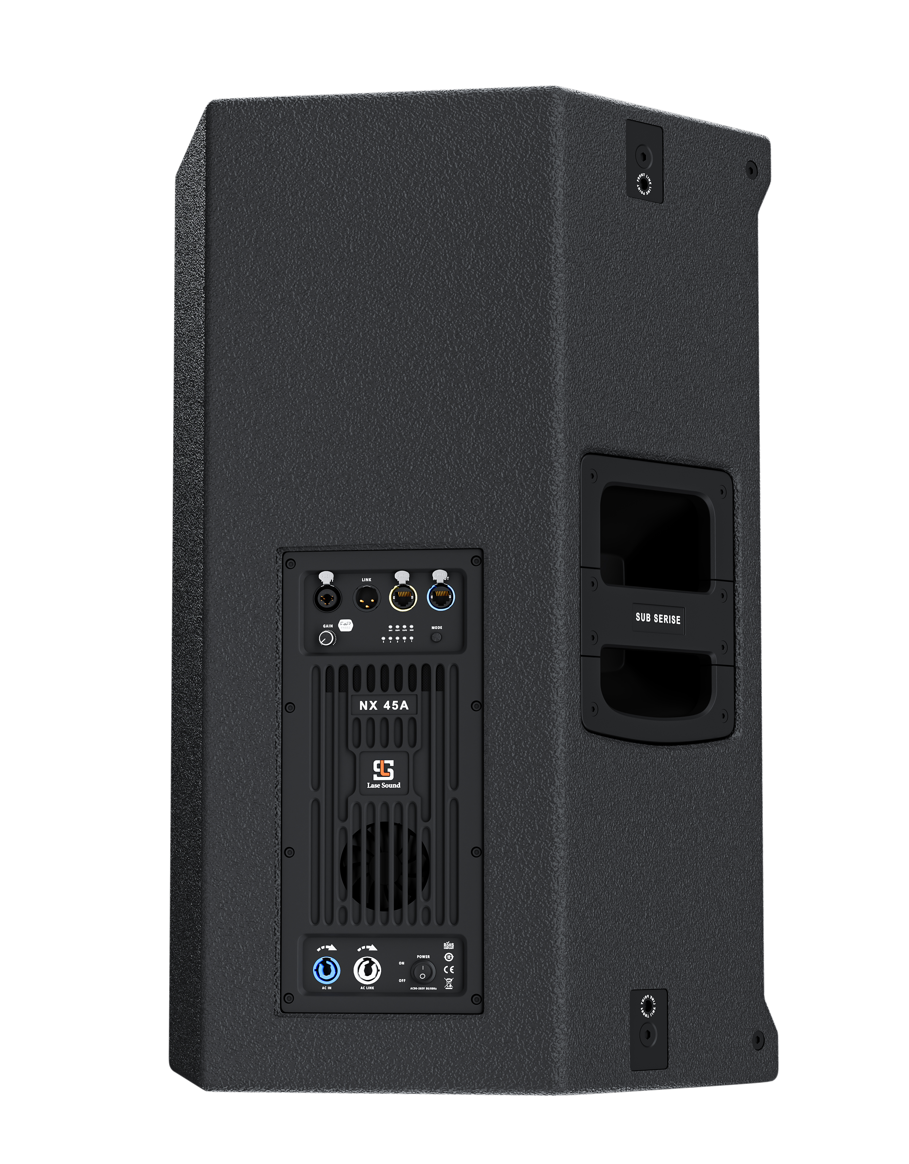 LANX45-A 1000W Neodymium Power Full-Range Professional Audio System Subwoofer Speaker Passive Active Indoor and Outdoor Audio Event