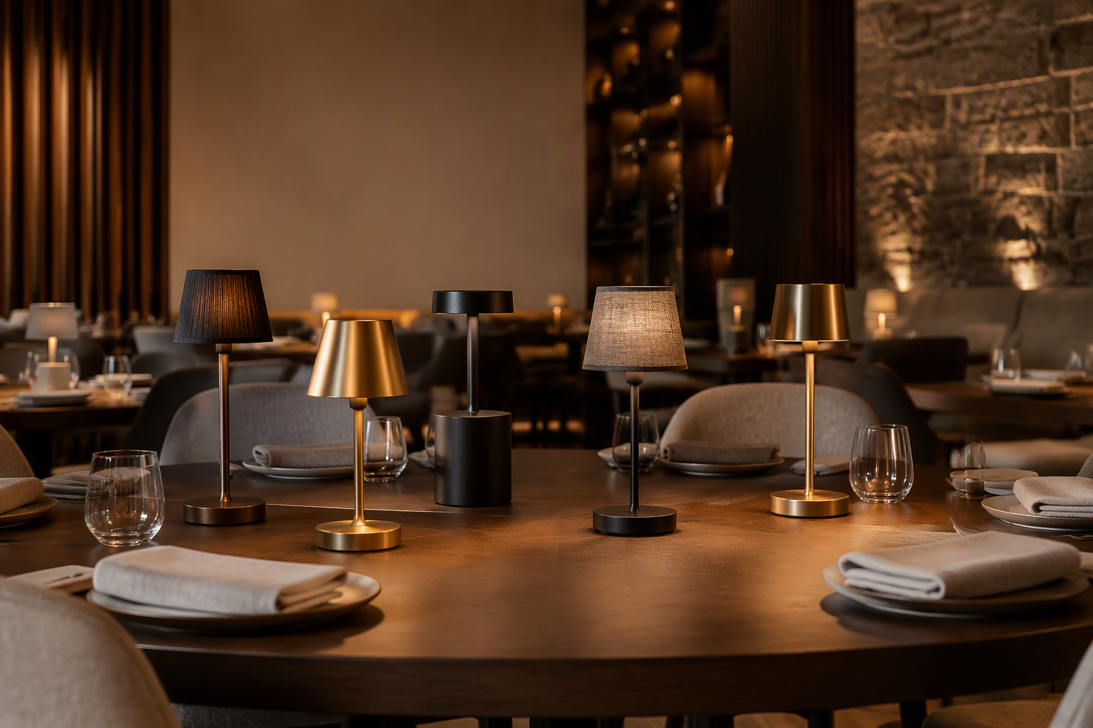 What Are the Best Commercial Cordless Table Lamps for Fine Dining Restaurants?